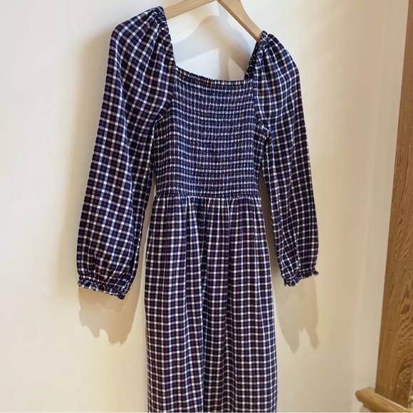 J. Crew - Smocked Dress - Size XS - Picture 2 of 7